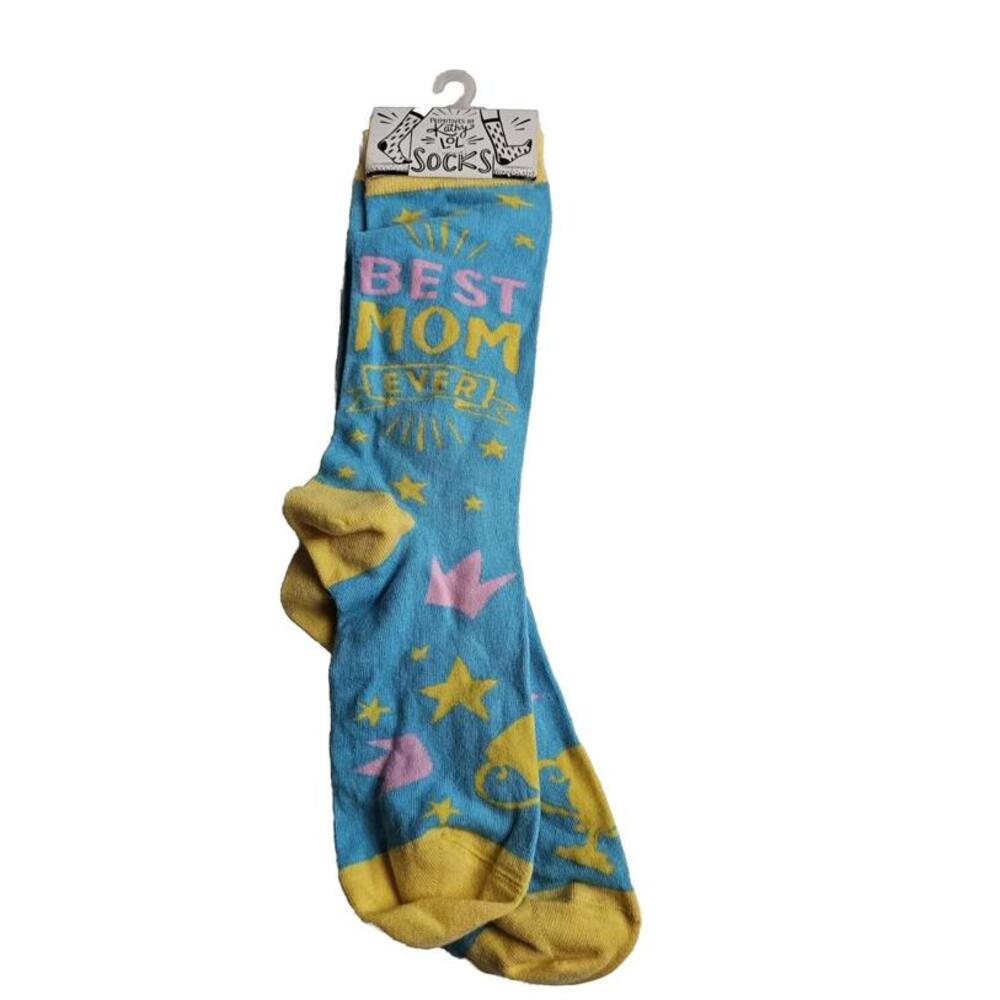 Primitives By Kathy Socks Best Mom Ever One Size